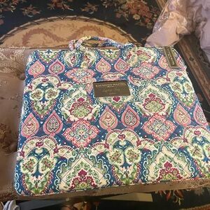 Raymond Waites Blue and Pink Travel Bag